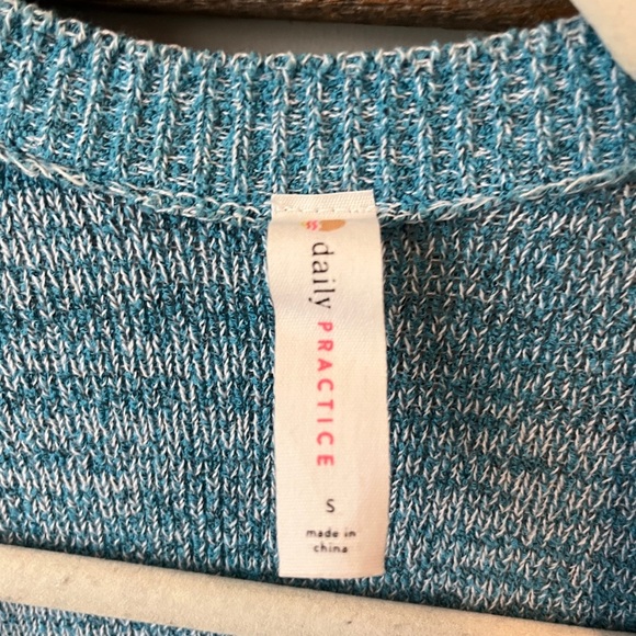 Anthropologie Turquoise Full Length Sweater - Picture 3 of 3